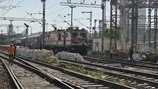 7TH ANNIVERSARY DEPARTURE FROM CSMT || 22221 CSMT - NZM RAJDHANI EXPRESS