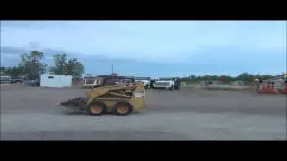 1985 Case 1845B skid steer for sale | no-reserve Internet auction October 13, 2016