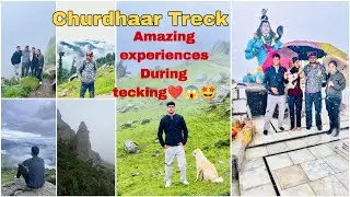 Our First Treck to Churdhaar Peak⛰️🏔🤩❤