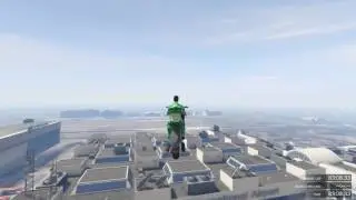Crazy Double Bounce Stunt!!!