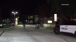 DUI Suspect Apprehended After Crashing Into OCFA Headquarters, Fleeing On Foot | Irvine, CA