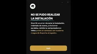 NO SE PUDO REALIZAR LA INSTALACION! error league of legends 2026