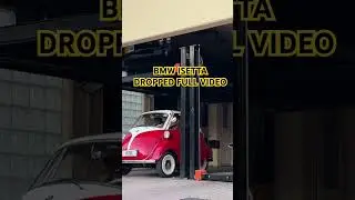 1957 BMW ISETTA 250 #bmw #isetta #dubai #automobile #vintagecars #classic #garage #smallcar #viral