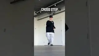 House Dance Vocabulary | Cross Step Variations #housedance #housedancer #danceshorts