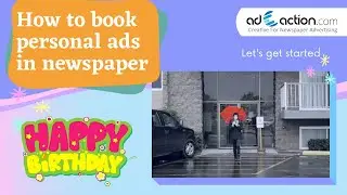 How to book personal Birthday Wish Messages Classified Ad in Newspaper Online Booking Adeaction.com