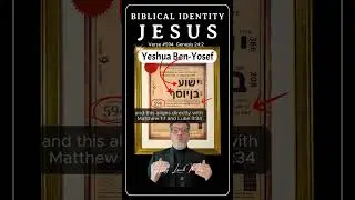 What was Jesus' Biblical Identity according to the scientific code2GOD system?