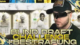 BLIND DRAFT CHALLENGE vs kleinen BRUDER🤣 mit BESTRAFUNG🤢FIFA 21| EnsarFIFA
