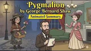 Анимированное краткое изложение пьесы &laquo;Пигмалион&raquo; Джорджа Бернарда Шоу.