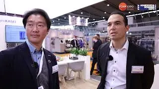 Takuji Namatame, Senior Manager & Kyo Schmitt, Technical Sales Manager, Asahi Kasei