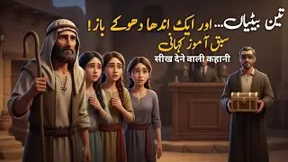 Bebas baap aur teen betiyon ki Imanadari | Emotional Moral Story | Khamosh Alfaaz