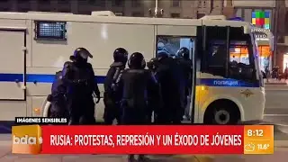 🔴 Rusia: protestas, represi&oacute;n y un &eacute;xodo de j&oacute;venes