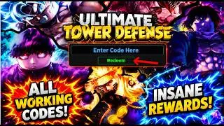 ALL WORKING CODES For Ultimate Tower Defense 2026 (FREE Rewards!)