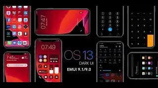 IOS 13 Dark UI Theme for EMUI 9.1/9.0 [MUST TRY] || EMUI Themes