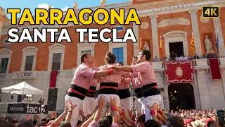 ✨ Xiquets de Tarragona | Castells en la Fiesta de Santa Tecla 2025 🎉 [4K UHD]
