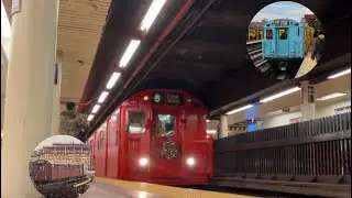 20th anniversary of the final run of the Redbirds (R33/R36) subway cars action!