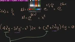 Factor integrante (Parte 2)