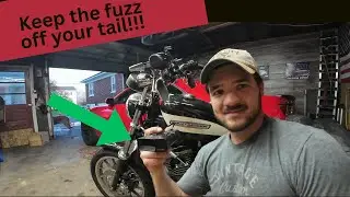 How to mount a RADAR DETECTOR to your motorcycle | Hammer 1275