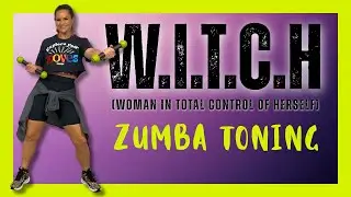 W.I.T.C.H. - Devon Cole | Zumba Toning Choreo | Halloween Zumba | Abs & Biceps | Zumba with Amie 