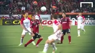 Magical match winning goal by Brizuela