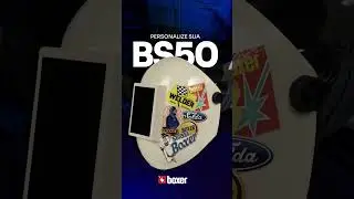 PERSONALIZE SUA M&Aacute;SCARA DE SOLDA BS50 👨&zwj;🏭  #boxersoldas #solda #welding #weld #soldagem #soldador