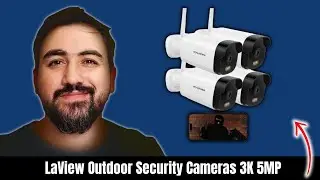 LaView Outdoor Security Cameras 3K 5MP &ndash; Complete Home Security Solution