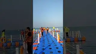 floating bridge@malpe beach Udupi|karnataka|400kms from Bangalore|shot on OnePlus Nord CE2 lite