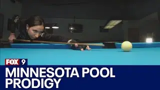 Pool prodigy: Minnesota teen competing in pool world junior championships
