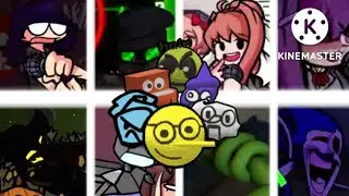 FNF Ferocious but every turn a different character sing it