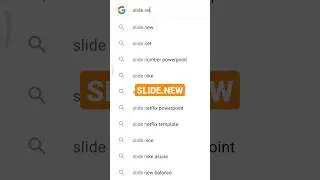 Cara super cepat membuat Google Slide #googleslide #slide