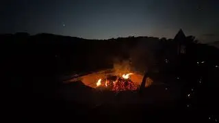 4K Free Stock Footage &ndash; Fire & Sparks in Forest | No Copyright Nature Video