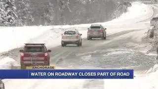 Winter weather causes chaos on Anchorage roads