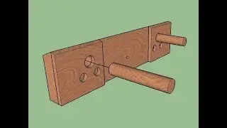 Easy Pull-up Bar for a Climbing Wall You Can Make Today