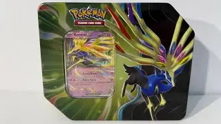 Pok&eacute;mon TCG - Azure Legends Tin: Xerneas Ex Opening
