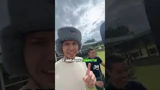 Russo aprendendo jogar golfe no Brasil 🇧🇷⛳️