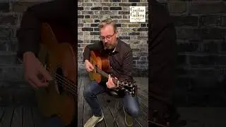 Fast Pickin' on a Goodall RS Indian Rosewood Guitar at GuitarGal.com