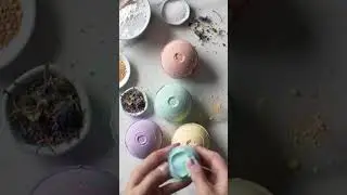 Relaxing Spa Magic ✨ DIY Bath Bombs Gift #diy #giftforguest