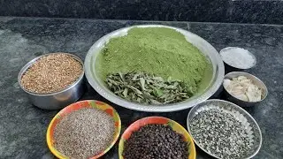 முருங்கை கீரை சூப் பொடி #soup podi@mahe foodiee masala