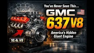 Больше, чем Cadillac 500 &mdash; самый большой двигатель V8 в истории американских грузовиков #GMC637 #...