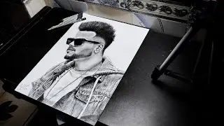 Akhil Potrait ....Punjabi Singer #commisionwork #artwork #rahulbehalarts