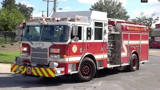 Chester Bureau of Fire Engine 81 Responding