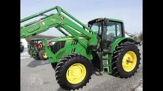 2013 JD 6150M, 4x4, Cab, Loader, NO DEF!