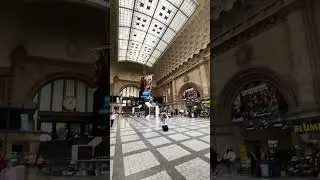Leipzig Hauptbahnhof (Leipzig main train station), Germany (in the former East Germany, GDR)