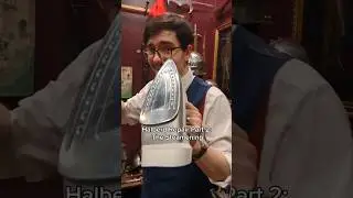 Ironing Out Dents from an Ash Halberd