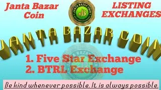 JB COIN LISTING EXCHANGES || JB COIN TRADE EXCHANGES