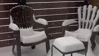 agnes abogado is live! snowstorm #snowstorm #amazing #snow 