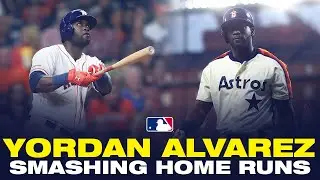 Astros' Yordan Alvarez OBLITERATING baseballs