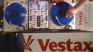Joey Dollinger Scratching records Turntablism crescent flare tear rip freestyle practice 2022/23