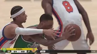 BEATING A RANDOM PLAYER ONLINE IN OVERTIME! - NBA 2K25