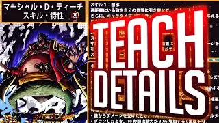 MARSHALL D. TEACH EXPLAINED! Upcoming OPBR Anniversary Character Info! One Piece Bounty Rush