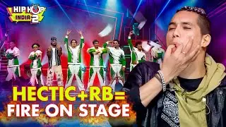 Rule Breakerz 🔥 vs Hectic &ndash; आज Stage पे असली JUNG छिड़ी 😳🔥 | Hip Hop India S2 | Chitrakshi